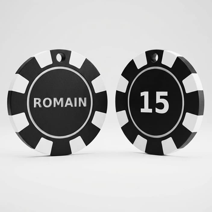 Jeton de poker connecté