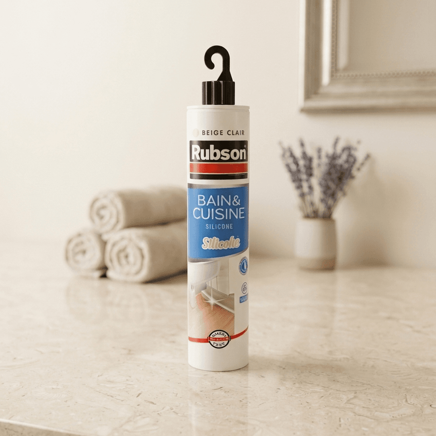 Bouchon de cartouche silicone & mastique avec crochet
